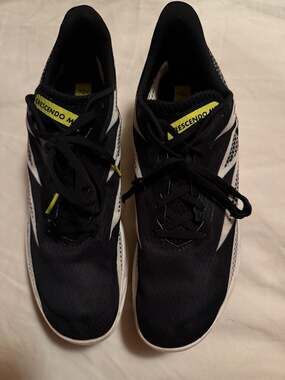 HOKA Crescendo MD Track Spikes Men’s 12.5 Black White Running Racing Shoes